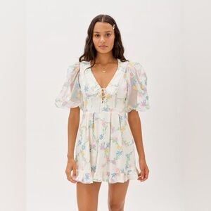 For Love & Lemons Majorie Mini Dress